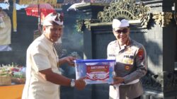 Hari Raya Galungan dan Kuningan, Kapolresta Banyuwangi Bersama Umat Hindu Rajut Kerukunan