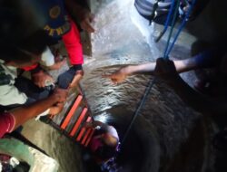 Balita Terjatuh ke Sumur Sedalam 18 Meter di Banyuwangi, Berhasil Diselamatkan Damkarmat