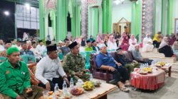 Pererat Silaturahmi dan Jaga Tradisi, Babinsa Wringinagung Hadiri Peringatan Tahun Baru Islam