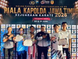 Tim Beladiri Polresta Banyuwangi Berprestasi di Kapolda Jatim Cup 2026, Harumkan Nama Daerah Jelang Hari Bhayangkara ke-80