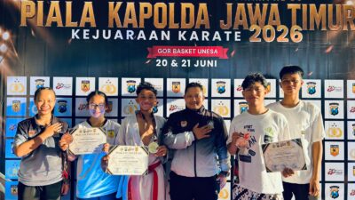 Tim Beladiri Polresta Banyuwangi Berprestasi di Kapolda Jatim Cup 2026, Harumkan Nama Daerah Jelang Hari Bhayangkara ke-80