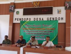 Sinergi Babinsa dan Kelompok Tani, Desa Gendo Sukses Gelar RAT dan Reformasi Pengurus HIPPA “Sejahtera”