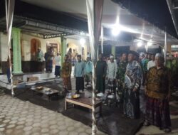 Babinsa Koramil 0825/09 Tegaldlimo Hadiri Pengajian Umum Muharram 1448 H, Perkuat Sinergi TNI dan Masyarakat