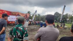 TNI-Polri Kawal Champion Kapolresta Cup 2026, Balap Manol Gabah di Songgon Berlangsung Aman dan Meriah