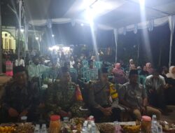 Babinsa Wringinpitu Hadiri Pengajian 1 Muharram 1448 H dan Santunan Anak Yatim, Perkuat Kebersamaan Warga