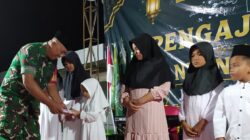 Babinsa Sumbermulyo Hadiri Pengajian Umum dan Santunan Anak Yatim, Perkuat Silaturahmi dan Kepedulian Sosial