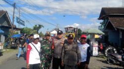 Babinsa Koramil Songgon Kawal Kirab Budaya Harjasa ke-123 Desa Sragi, Warga Padati Rute Sound Horeg
