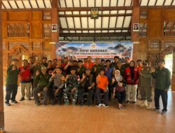 Babinsa Koramil Pesanggaran Hadiri Rakor FPRB Banyuwangi, Perkuat Sinergi Relawan Wujudkan Daerah Tangguh Bencana