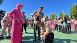 Di Pundak yang Kian Tangguh, Ada Doa Setia yang Terwujud: Momen Khidmat Kenaikan Pangkat di Polresta Banyuwangi