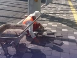 Trotoar Jalan Diponegoro Banyuwangi Dibenahi, Wujud Nyata Respons DPU.CKPP terhadap Aspirasi Warga
