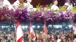 PW FRN Gelar Sholawat Akbar HUT Bhayangkara ke-80 di Banyuwangi,  Jamaah Padati Lappangan Rogojampi