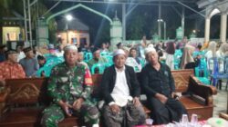 Babinsa Sumbermulyo Hadiri Pengajian Umum dan Santunan Anak Yatim, Perkuat Silaturahmi serta Kepedulian Sosial