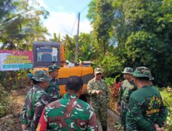 Jembatan Garuda Mulai Dikerjakan: TNI Turun Tangan, Desa Kembiritan-Genteng Bergerak Maju
