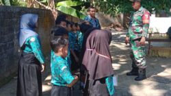 Kenalkan Wawasan Kebangsaan Sejak Usia Dini, Babinsa Masuk Sekolah Dasar