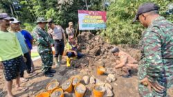 Pembangunan Jembatan Garuda Tahap VI Kodim 0825/Banyuwangi Resmi Dimulai, Wujud Sinergi TNI-Rakyat