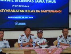 Kakanwil Ditjenpas Jatim Beri Pengarahan strategis Penerapan Tiga Kunci Pemasyarakatan Aman
