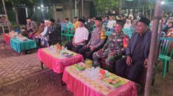 Babinsa Wringinpitu Hadiri Pengajian Tahun Baru Islam dan Santuni Anak Yatim