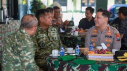 Kapolres Jember Pererat Sinergitas dengan Kodim 0824, Perkuat Komitmen Jaga Kamtibmas