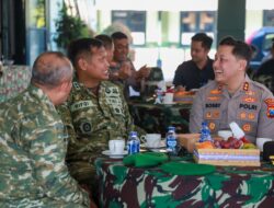 Kapolres Jember Pererat Sinergitas dengan Kodim 0824, Perkuat Komitmen Jaga Kamtibmas