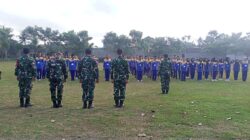 SMKS Muhammadiyah 3 Tegaldlimo Gandeng Koramil 0825/09 Bentuk Generasi Disiplin Lewat Bimtalsik dan PBB