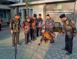 Kementerian Agama Kabupaten Banyuwangi Laksanakan Pengamatan Rashdul Kiblat dalam Gerakan Nasional Indonesia Berkiblat