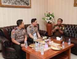 Perkuat Sinergi Penegakan Hukum, Kapolres Jember Jalin Silaturahmi dengan Kejaksaan Negeri Jember