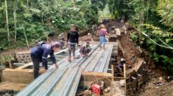 Progres Jembatan Garuda Capai 78 Persen, Kodim 0825/Banyuwangi Percepat Pembangunan Bersama Warga