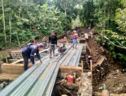 Progres Jembatan Garuda Capai 78 Persen, Kodim 0825/Banyuwangi Percepat Pembangunan Bersama Warga