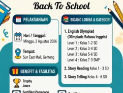 English Competition 2026 Ajak Pelajar Banyuwangi Asah Kemampuan Bahasa Inggris Sejak Dini
