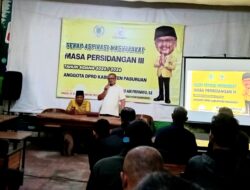 Serap Aspirasi Warga, Tri Laksono Dorong Pencegahan Narkoba dan Penguatan Literasi Digital Gen Z