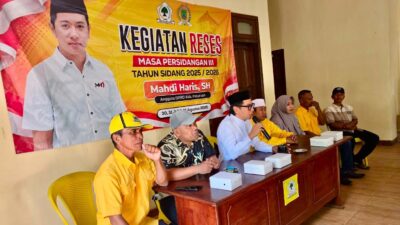 Saat Reses Mahdi Haris, Warga Prioritaskan Perbaikan Sarana Keagamaan dan Penguatan Ekonomi 