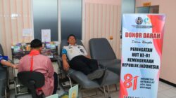 Peringati HUT RI ke-81, Aksi Donor Darah Pegawai Lapas Banyuwangi Bantu Amankan Stok PMI