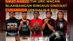 URC Macan Blambangan Gulung Sindikat Curanmor, 5 Pelaku Diamankan, Terungkap Beraksi di 8 TKP Banyuwangi