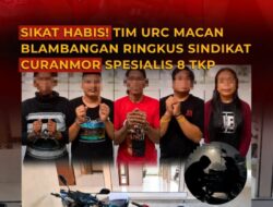 URC Macan Blambangan Gulung Sindikat Curanmor, 5 Pelaku Diamankan, Terungkap Beraksi di 8 TKP Banyuwangi