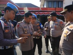 Cegah Pelanggaran Sejak Dini, Propam Polres Jember Gelar Pemeriksaan Mendadak Personel