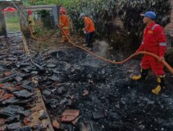 Kebakaran Rumah di Tampo Cluring, Kerugian Ditaksir Rp105 Juta