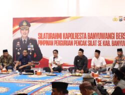 Gandeng Pendekar Jagad Blambangan, Kapolresta Banyuwangi Perkuat Barisan Jaga Harkamtibmas