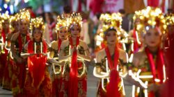 Angkat Kekayaan Budaya Blambangan, Pawai Lampion Hiasi Malam Banyuwangi