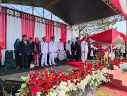 Semangat Kemerdekaan, Koramil 0825/17 Muncar Sukseskan Upacara HUT ke-81 RI