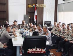 Kapolresta Banyuwangi Gelar Coffee Morning Bersama Kapolsek Jajaran, Bangun Kepemimpinan dari Ruang Kebersamaan