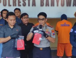 Jaringan Curat Lintas Provinsi Dibongkar Polresta Banyuwangi, Pelaku Gasak Rp719 Juta di Jawa Timur