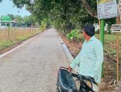 Bertahun – Tahun Rusak, Akhirnya Ruas Krajan – sidowayah, Kejayan Mendapat Penanganan