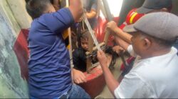 Tercebur ke Sumur, Pria di Temuasri Berhasil Dievakuasi Tim Rescue Damkarmat