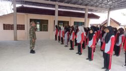 580 Siswa SMPN 2 Songgon Digembleng PBB, Babinsa Tanamkan Disiplin dan Karakter