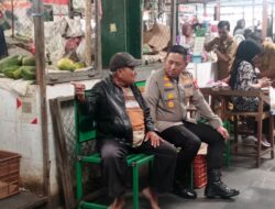 Tak Sekadar Pantau Harga, Kapolresta Malang Kota Dengarkan Keluhan Pedagang Pasar Klojen