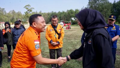 Karhutla Kawah Ijen Mulai Mereda, Tim Gabungan Lakukan Mopping Up