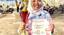 Syahira Almaira Effendi Raih Juara 1 Olimpiade English Tingkat SD/MI se-Jawa Timur