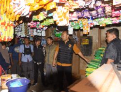 Satgas Pangan Polres Bondowoso Pastikan Harga Beras di Pasar Induk Sesuai HET