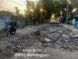 Sidak Dua Proyek Jalan di Krian, Anggota Komisi C Soroti Material Bongkaran dan Pelebaran Jalan