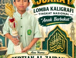 Siswa MTs Maulana Ishaq Borong Prestasi di Ajang Gammapro Tingkat Nasional